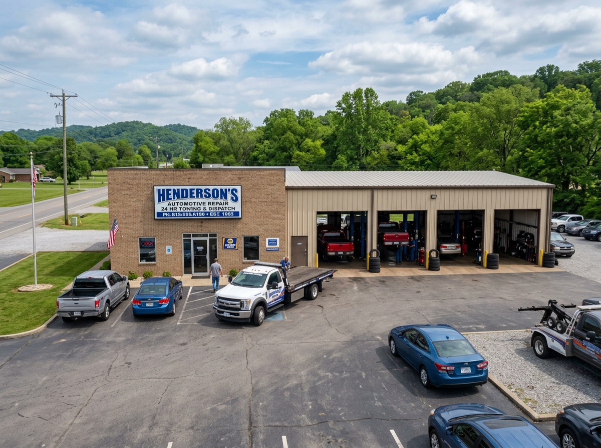 Bohannons Towing Service facility in Monterey, TN
